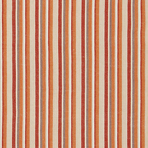 Schumacher Fabric Kiawah Stripe Valencia 66032