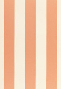 Schumacher Fabric Beaufort Awning Stripe Peche 66043