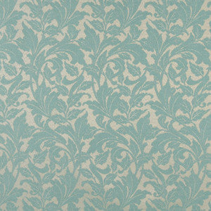 Charlotte Fabric 6604 Lagoon/Leaf