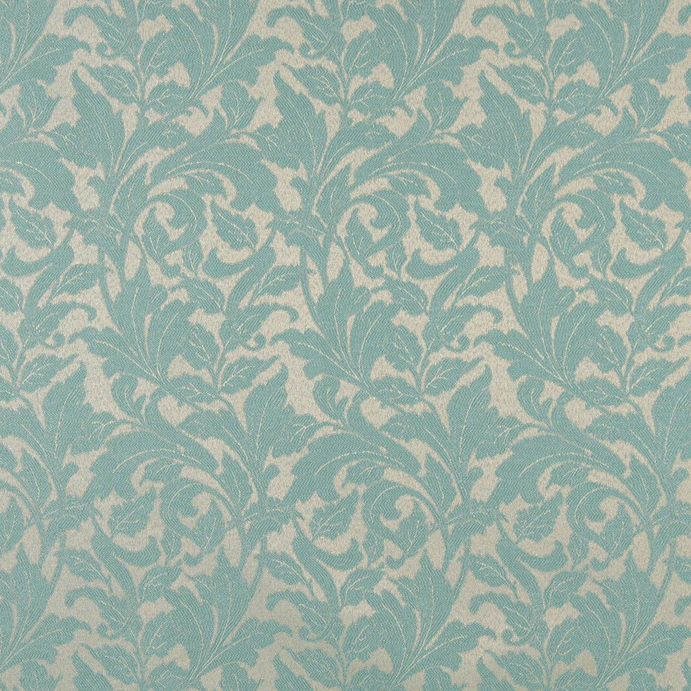 6604 Lagoon/Leaf by Charlotte Designer Fabric Outdoor/Indoor Oasis III 100% Woven Polyester Made In USA Exceeds 48,000 Wyzenbeek Rubs (Heavy Duty) Horizontal: 7.50" x Vertical: 20.0" 54 Inches - Swanky Fabrics -