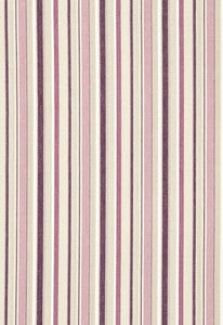 Schumacher Fabric Tybee Stripe Mulberry 66052