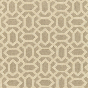 Schumacher Fabric San Remo Fret Sahara 66061