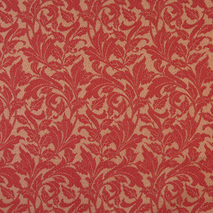 Charlotte Fabric 6606 Ruby/Leaf