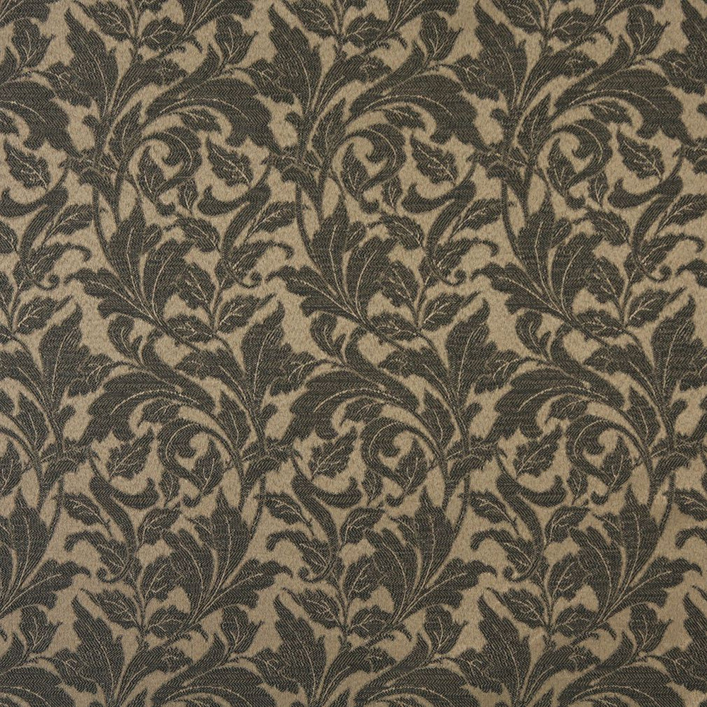 6607 Cafe/Leaf by Charlotte Designer Fabric Outdoor/Indoor Oasis III 100% Woven Polyester Made In USA Exceeds 48,000 Wyzenbeek Rubs (Heavy Duty) </p><p>Repeat: Horizontal: 7.50" x Vertical: 20.0" 54 Inches - Swanky Fabrics -