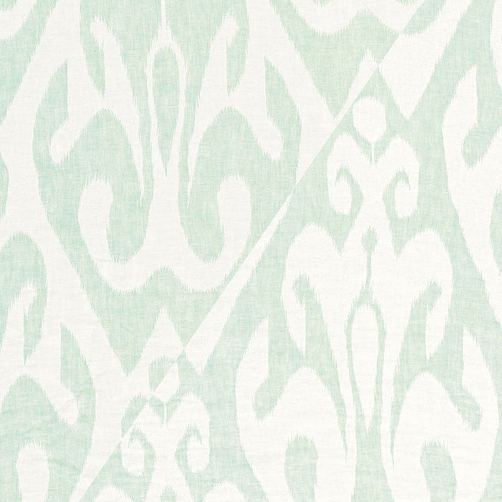 Tokat Weave Aqua 66101 by Schumacher Designer Fabric PALAZZO See Sample SPAIN MEDIUM DUTY </p><p>Repeat: Horizontal: 11 1/4" (29CM) and Vertical: 29 1/4" (74CM) 118" WIDE (300CM) - Swanky Fabrics -