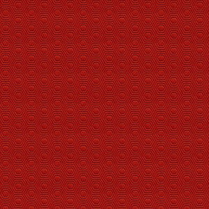 Schumacher Fabric Honeycomb Ruby 66173
