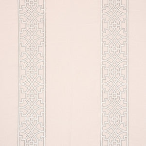 Schumacher Fabric Don'T Fret Blush Conch 66183