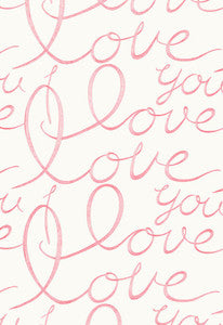 Schumacher Fabric Love Pink Lemonade 66202