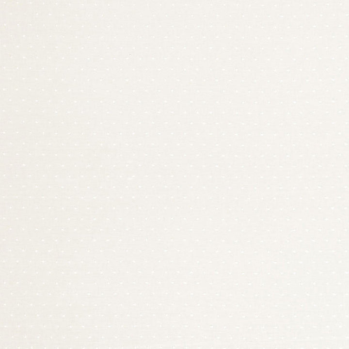 Pin Dot Madras Ivory 66270 by Schumacher Designer Fabric COUNTRY CHIC See Sample SCOTLAND NOT APPLICABLE </p><p>Repeat: Horizontal: 1/4" (1CM) and Vertical: 1 1/8" (3CM) 65 1/2" WIDE (166CM) - Swanky Fabrics -