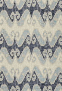 Schumacher Fabric Tali Weave Indigo 66352