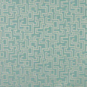 Charlotte Fabric 6636 Lagoon/Geometric