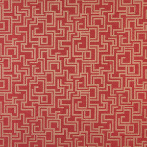 Charlotte Fabric 6638 Ruby/Geometric