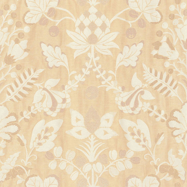 Sorano Weave Champagne 66392 by Schumacher Designer Fabric PALAZZO See Sample ITALY MEDIUM DUTY </p><p>Repeat: Horizontal: 27" (69CM) and Vertical: 26" (66CM) 54" WIDE (137CM) - Swanky Fabrics -