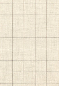 Schumacher Fabric Mellier Plaid Linen 66450