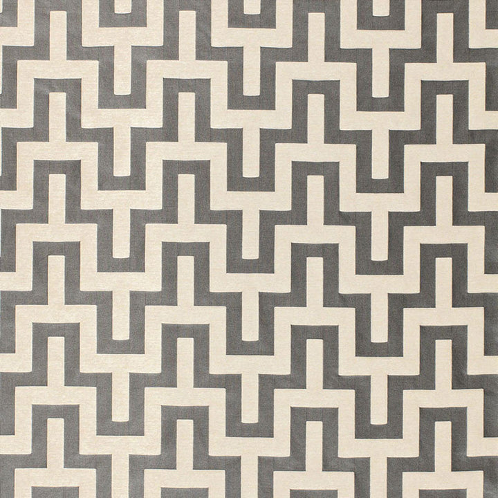 Maubray Weave Graphite 66552 by Schumacher Designer Fabric COURTRAI TREVIRA CS 100% ITALY MARTINDALE 15,000 </p><p>Repeat: Horizontal: 6 5/8" (17CM) and Vertical: 4 1/4" (11CM) 53.25 - Swanky Fabrics -