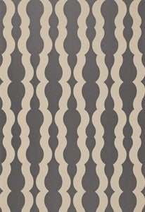Schumacher Fabric Villeroux Weave Charcoal 66570
