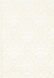 Schumacher Fabric Montalcino Applique Damask Champagne 66592