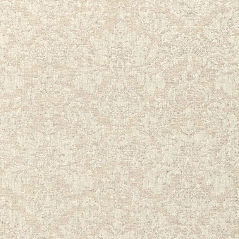 Montisi Linen Damask Flax 66620 by Schumacher Designer Fabric PALAZZO LINEN 52% COTTON 48% ITALY WYZENBEEK 8,000 </p><p>Repeat: Horizontal: 6 3/4" (17CM) and Vertical: 19" (48CM) 54 - Swanky Fabrics -