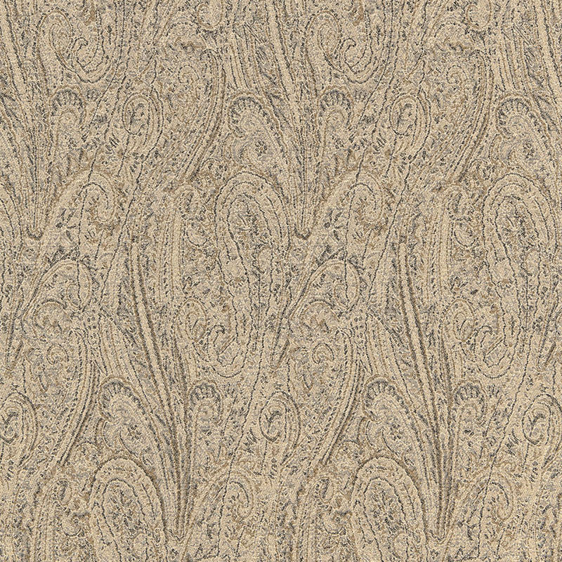 Cameron Wool Paisley Buckskin 66702 by Schumacher Fabric Schumacher Fabric Cameron Wool Paisley Buckskin 66702Fabric WOOL 100% FRANCE </p><p>Repeat: H: HORZ. 6 1/8" (16CM) , V: VERT. 26 3/4" (68CM) 49.5 - Fabric Carolina -