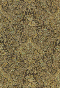 Schumacher Fabric Sinclair Wool Paisley Java 66710