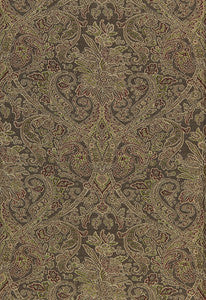 Schumacher Fabric Sinclair Wool Paisley Ash 66712