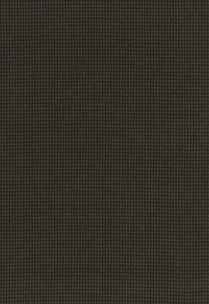Dillon Velvet Houndstooth Black Walnut 66740 by Schumacher Designer Fabric Luxe-Lodge 65% Virgin, 23% Cotton, 12% Polyester Martindale 20,000 Horizontal: 3/8- and Vertical: 3/8- 55 - Swanky Fabrics -