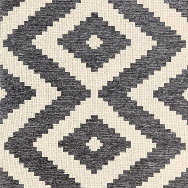 Vail Chenille Cinder 66760 by Schumacher Designer Fabric LUXE LODGE See Sample UNITED STATES OF AMERICA . </p><p>Repeat: Horizontal: 26" (66CM) and Vertical: 14" (36CM) 51 1/2" WIDE (131CM) - Swanky Fabrics -