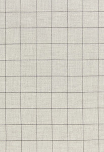 Schumacher Fabric Bancroft Wool Plaid Fog 66772