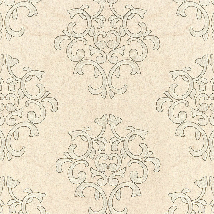 Byron Embroidered Wool Oat 66832 by Schumacher Fabric Schumacher Fabric Byron Embroidered Wool Oat 66832Fabric WOOL 42% INDIA </p><p>Repeat: H: HORZ. 12 1/2" (32CM) , V: VERT. 15" (38CM) 51 - Fabric Carolina -