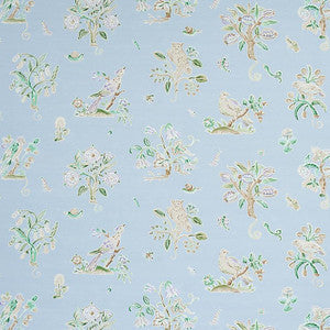 Schumacher Wallpaper Magical Menagerie Sky 5012210
