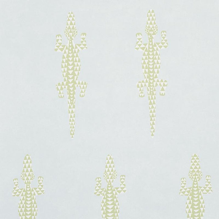 Baracoa Mineral 5012100 by Schumacher Designer Wallpaper Copacabana 27.0" - Swanky Fabrics -