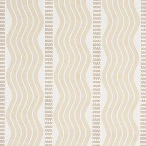 Schumacher Wallpaper Sina Stripe Sand 5012121