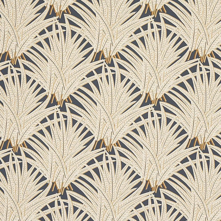 Zenada Carbon 5012240 by Schumacher Designer Wallpaper Copacabana 9.0" - Swanky Fabrics -