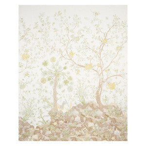 Schumacher Wallpaper Amaltas Green & Yellow 5012332