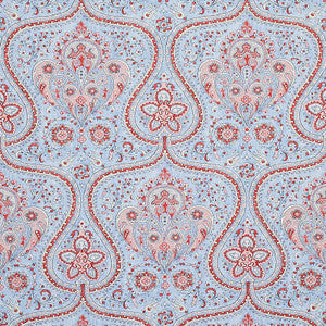 Schumacher Wallpaper Paisley Court Chambray 5012271