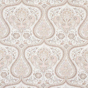 Schumacher Wallpaper Paisley Court Sand 5012272
