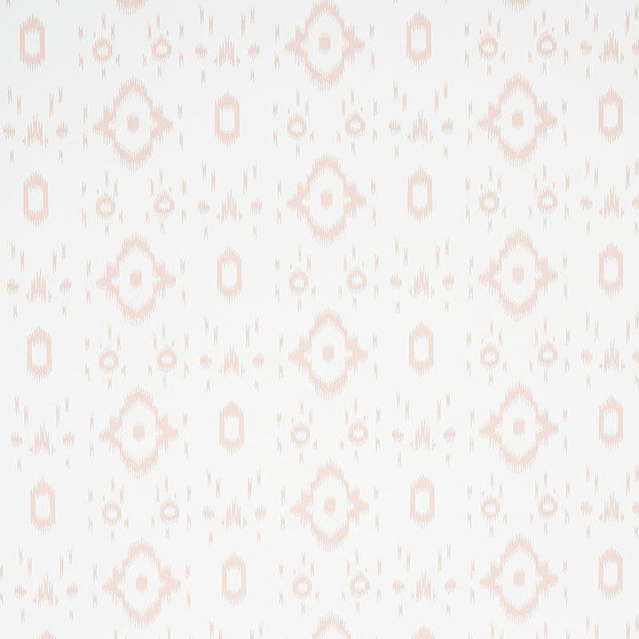 Tabitha Quiet Pink 5012201 by Schumacher Designer Wallpaper East Meets West 6.75" - Swanky Fabrics -