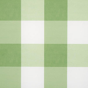 Schumacher Wallpaper Willa Check Large Leaf 5012352