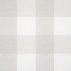 Schumacher Wallpaper Willa Check Large Birch 5012358
