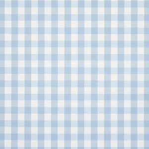 Schumacher Wallpaper Willa Check Small Chambray 5012360