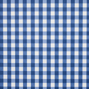 Schumacher Wallpaper Willa Check Small Navy 5012361