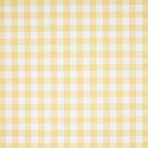 Schumacher Wallpaper Willa Check Small Yellow 5012363