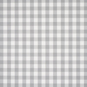 Schumacher Wallpaper Willa Check Small Grey 5012367