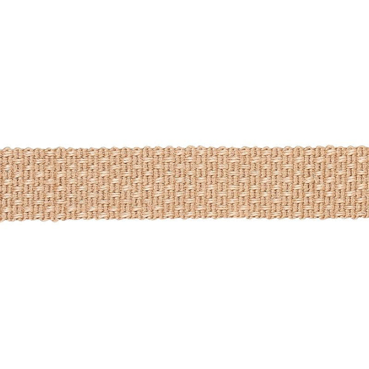 Duval Jute Tape Natural 80071 by Schumacher Designer Trim Copacabana - Swanky Fabrics -