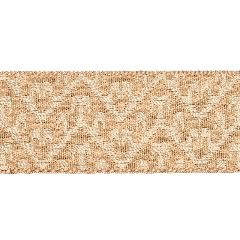 Tivoli Tape Natural 80012 by Schumacher Designer Trim Copacabana - Swanky Fabrics -