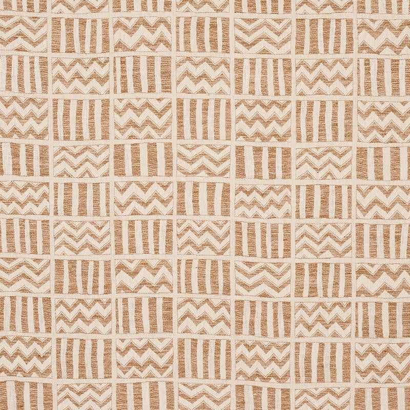 Kudu Sand 79761 by Schumacher Designer Fabric Copacabana 13.67" - Swanky Fabrics -