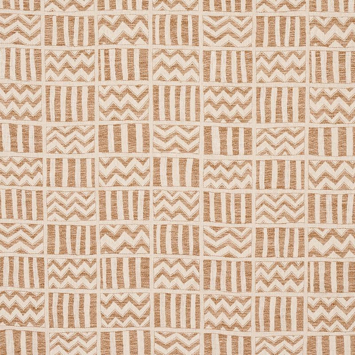 Kudu Sand 79761 by Schumacher Designer Fabric Copacabana 13.67" - Swanky Fabrics -
