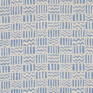Schumacher Fabric Kudu Blue 79762