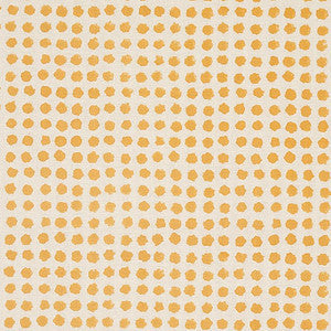 Schumacher Fabric Seed Hand Block Print Mustard 179770