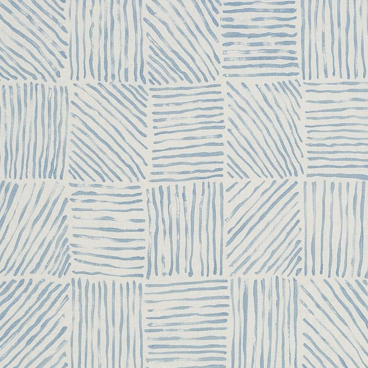 Katama Sky 179901 by Schumacher Designer Fabric Caroline Z Hurley 27.0" - Swanky Fabrics -